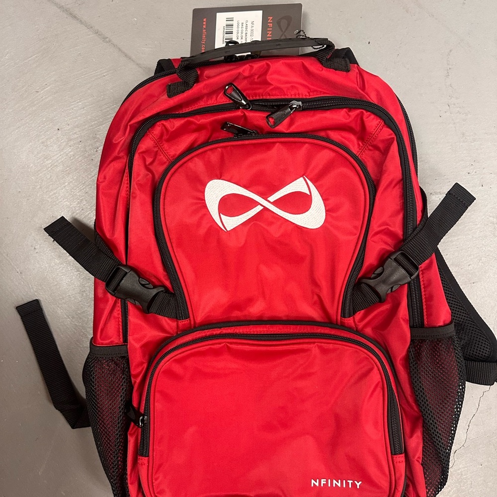 NFINITY Bold Red Backpack for Men